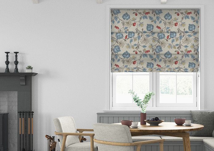 Parchment, Wedgewood - Twist&Fit Roman Blind - Image 3